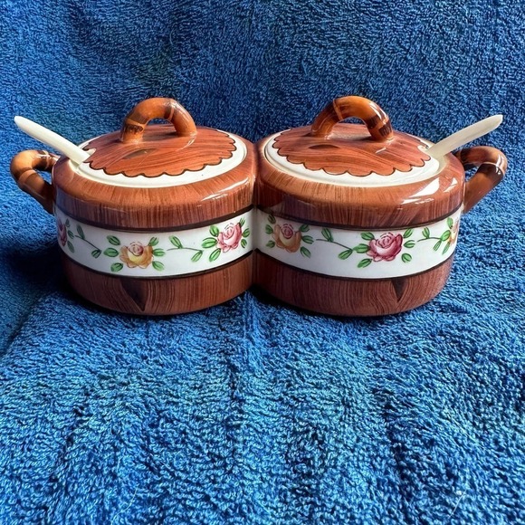 Vintage Orchard Ware By PY (Japan) Condiment Server - Picture 4 of 9